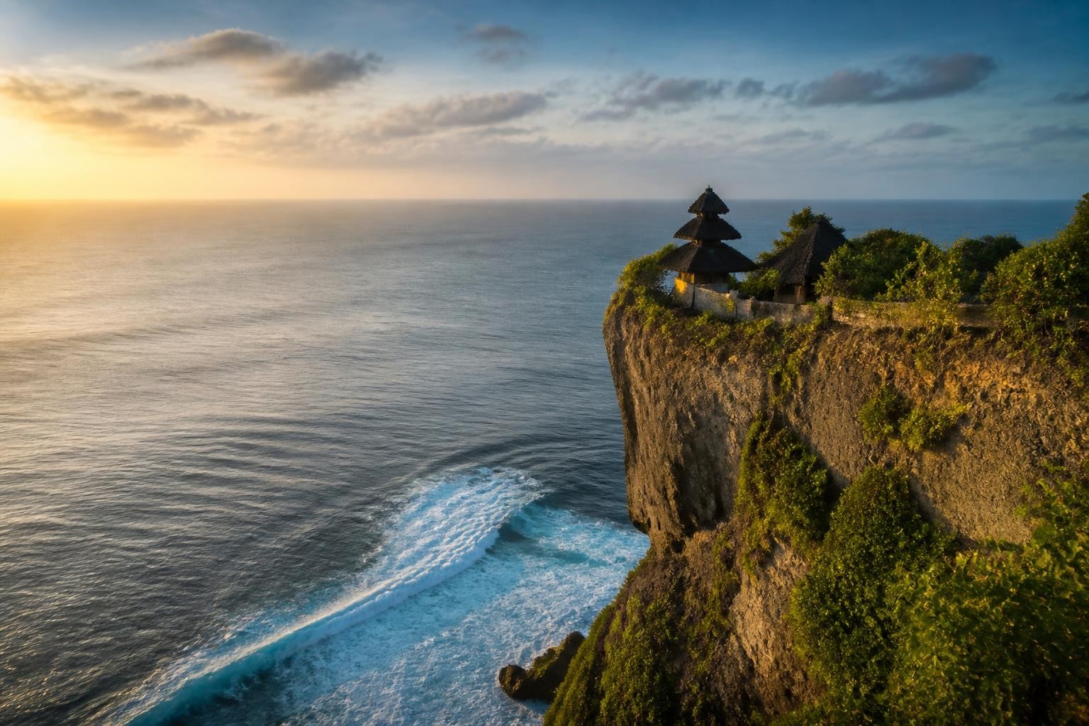 Uluwatu cliffside view