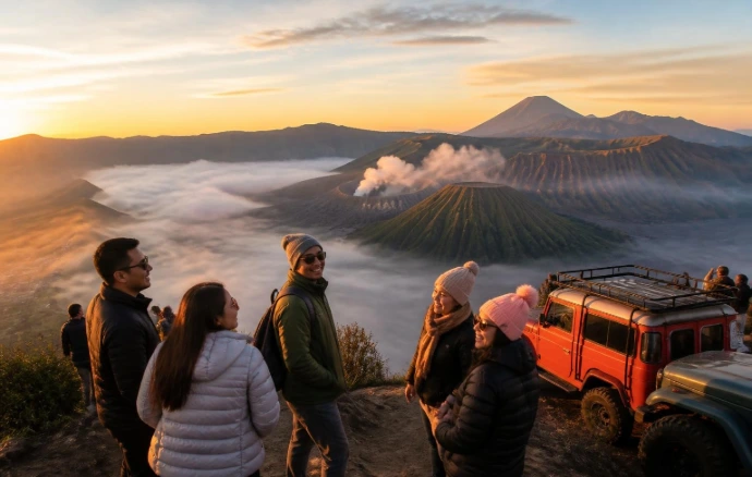 Bromo sunrise jeep