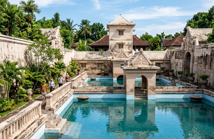 Taman Air Palace yogyakarta