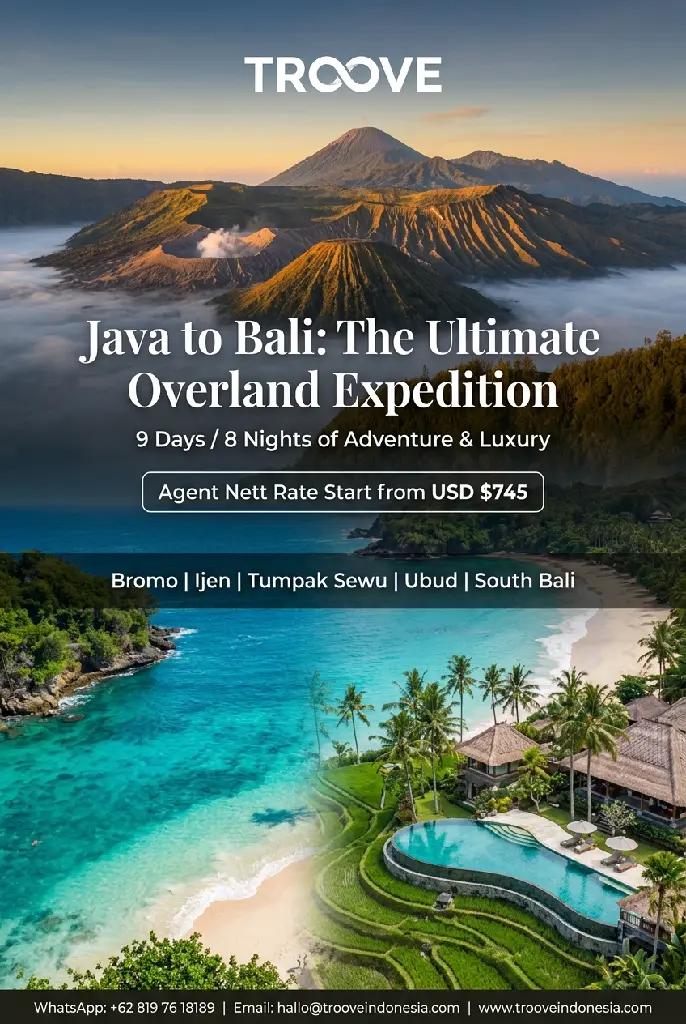Troove Package Tour Cover - Java to Bali Expedition.webp