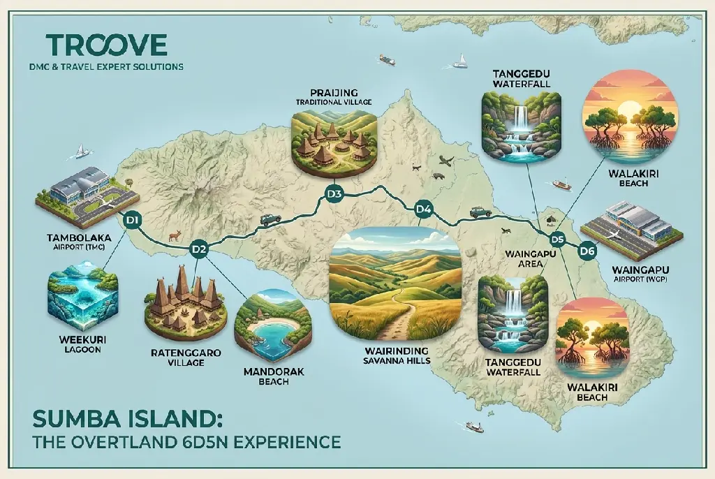 Troove Sumba 6D5N Photo Map.webp