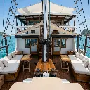 AI Generated Sukha Sail One - Luxurious Lounge Deck.webp