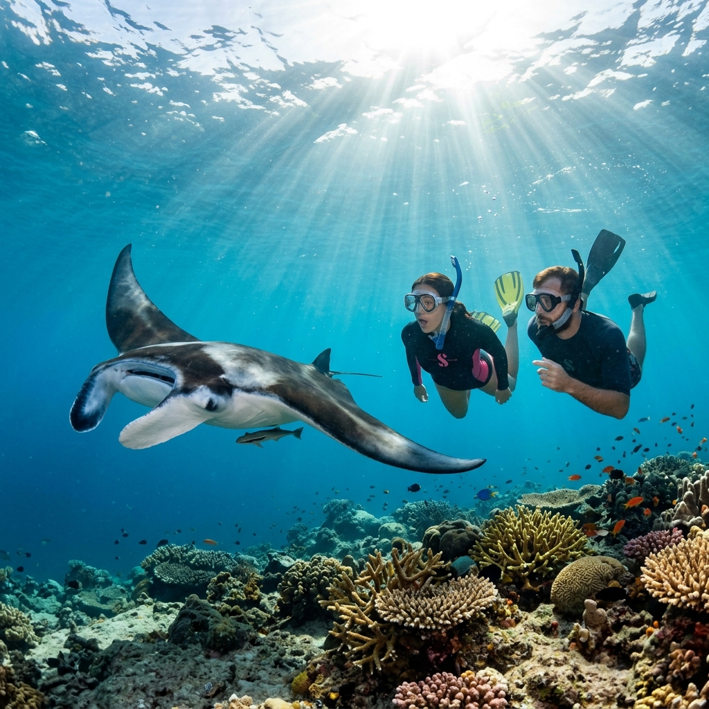 Kruis Hari Terbaik & Lawatan Pulau: Pengembaraan Snorkeling 3-Titik (Dewasa)