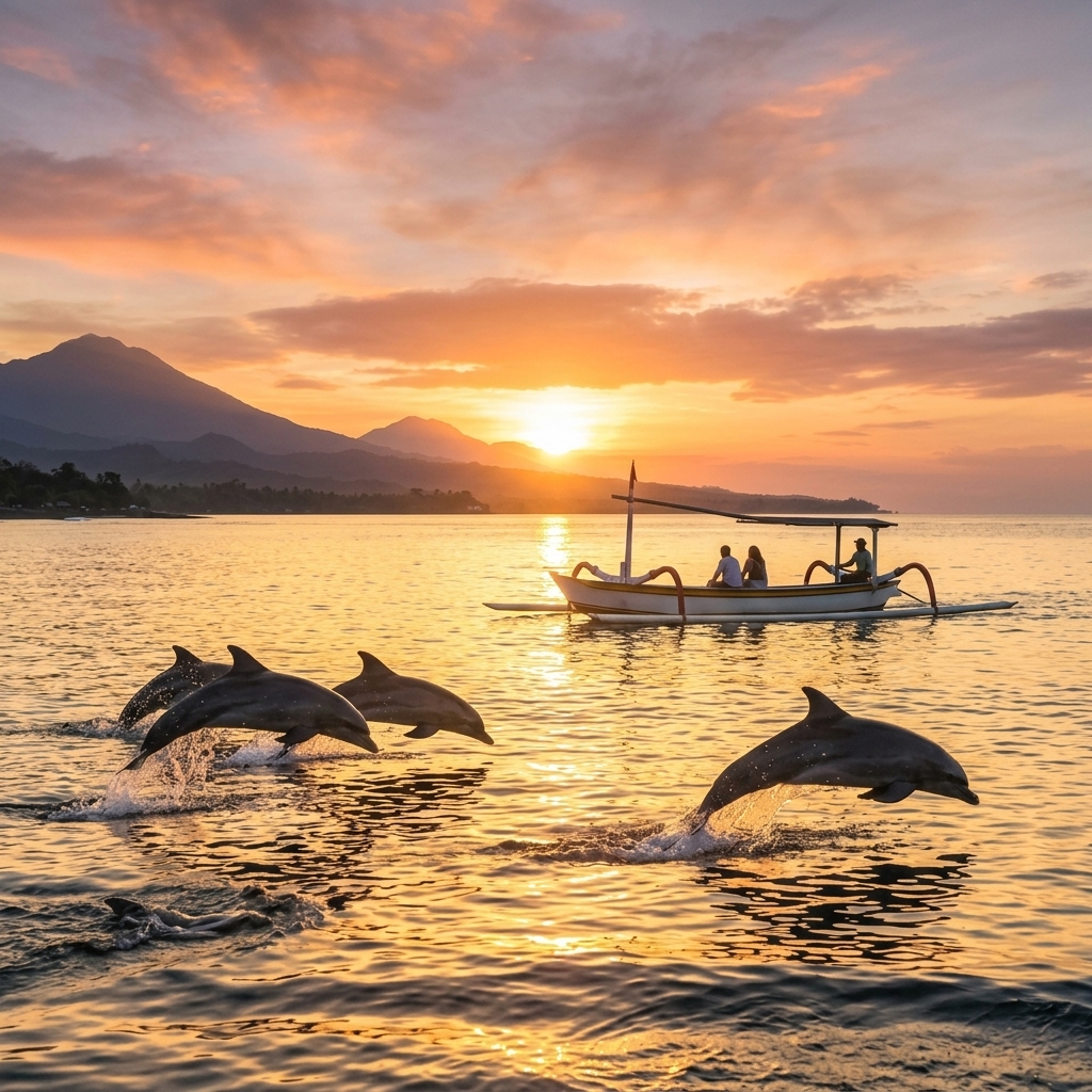 Lovina Dolphin Tour Bali – Swim & Snorkeling Sunrise (Zusätzliche Personen)